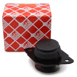 febi Motorlager Motorhalter für VW Golf 2 + 3 Polo 6V SEAT Ibiza 2 Toledo hinten links