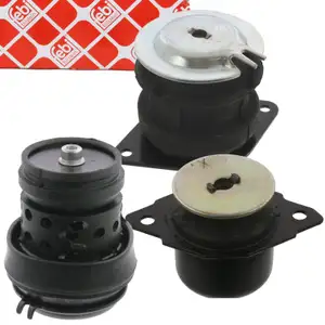 3x febi Motorlager Hydrolager f&uuml;r VW Golf 3 Vento 1.9 TDI 90/110 PS vorne + hinten