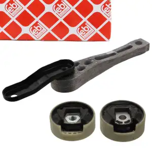 febi Motorhalter Set für VW Golf 5 6 Touran A3 8P Leon 1P Octavia 2 1.2/1.4 TSI hinten