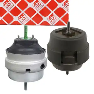2x febi Motorlager Hydrolager für AUDI A4 8E B6 SEAT Exeo 3R 1.6 1.8 T 2.0 links + rechts