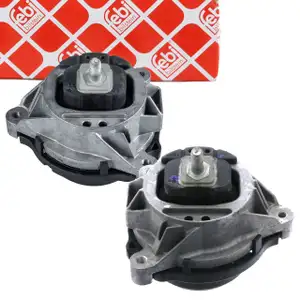 2x febi Motorlager Hydro für BMW F20/21 114/116d F30/31 320/8i 320d N47 N20 links+rechts