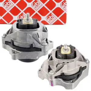 2x febi Motorlager Hydrolager für BMW F20 F21 F22 F23 F30 F31 F32 B37 B38 links + rechts