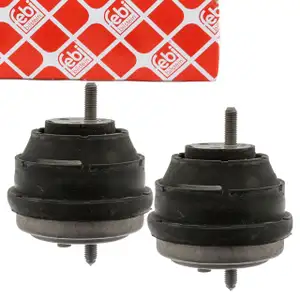 2x febi Motorlager Hydrolager für BMW 5er E39 52td 525tds 116/143 PS M51 links + rechts