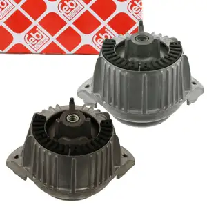 2x febi Motorlager Hydrolager f&uuml;r MERCEDES E-Klasse W212 S212 E300/350CDI OM642 vorne