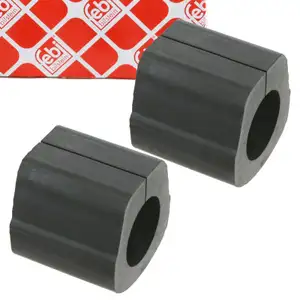 2x febi 02848 Stabilisatorlager f&uuml;r MERCEDES T1 601 611 T1/TN vorne 6023260882