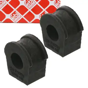 2x febi 03461 Stabilisatorlager f&uuml;r VW Passat B1 B2 AUDI 80 B1 B2 vorne au&szlig;en 823411313A