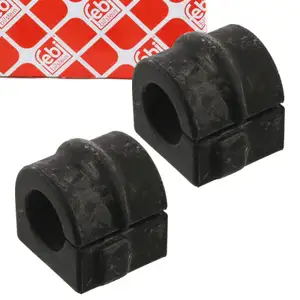 2x febi 03885 Stabilisatorlager für OPEL Omega A Senator B vorne 350116/90278624