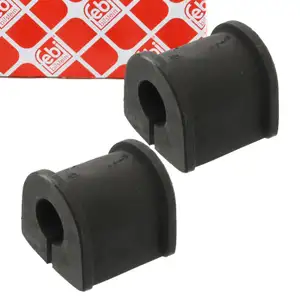 2x febi 04443 Stabilisatorlager f&uuml;r OPEL Calibra A Omega A B Senator B Vectra A B hinten
