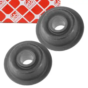 2x febi 07538 Stabilisatorlager f&uuml;r AUDI 100 200 C2 C3 V8 vorne 431407181F