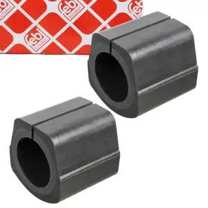 2x febi 07197 Stabilisatorlager f&uuml;r MERCEDES T1 601 602 611 vorne 6023260282