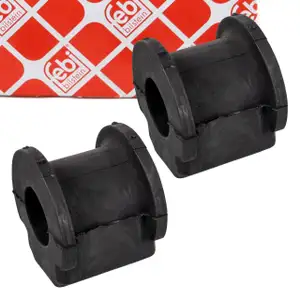 2x febi 109349 Stabilisatorlager f&uuml;r SUZUKI Alto 6 GF Celerio LF 1.0 68 PS vorne