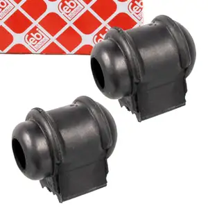 2x febi 12018 Stabilisatorlager f&uuml;r RENAULT Rapid Super 5 Express vorne au&szlig;en