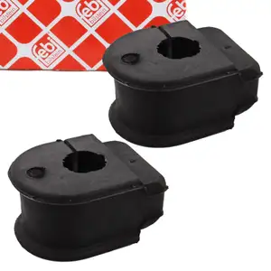 2x febi 12159 Anti-roll bar bushings for RENAULT Espace 2 2.0, 2.2, 2.1 TD/RTDT (front inner)