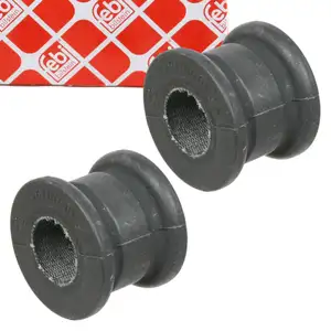 2x febi 14952 Stabilisatorlager f&uuml;r MERCEDES 190 W201 E-Klasse W124 S124 vorne au&szlig;en