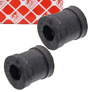 2x febi 15621 Stabilisatorlager für OPEL Calibra Omega A B Senator B Vectra A hinten
