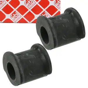 2x febi 26541 Stabilisatorlager f&uuml;r VW Multivan Transporter T5 hinten au&szlig;en 7H5511414