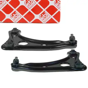 2x febi control arm + ball joint for NISSAN Micra 4 K13 (front lower)