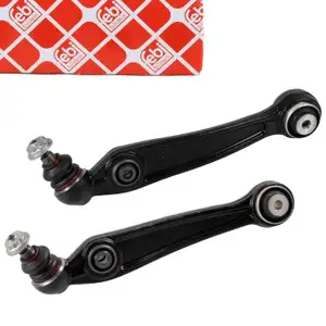 2x febi control arm + ball joint for BMW X5 F15 and X6 F16 front axle, rear lower