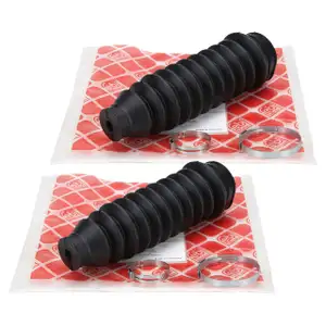 2x febi 17882 Lenkmanschette f&uuml;r VW Golf 2 + 3 Polo Passat Scirocco SEAT Ibiza 2 vorne