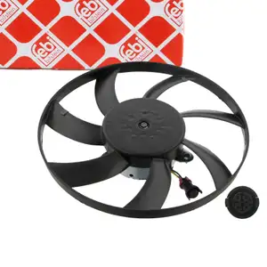 febi Motorlüfter Motorkühler für VW Caddy 2 Polo 3 SEAT Cordoba Ibiza 2 Inca 6K9 rechts