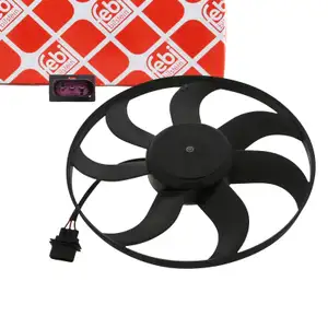 febi Motorlüfter Motorkühler für VW Polo 4 5 SEAT Ibiza 3 4 SKODA Fabia 1 2 6R0959455C