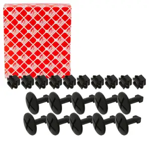 20tlg febi Montagesatz Unterbodenschutz Unterfahrschutz f&uuml;r AUDI SEAT SKODA VW