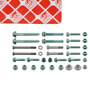 febi 39758 Montagesatz Schraubensatz Querlenker f&uuml;r AUDI A4 B7 SEAT Exeo vorne