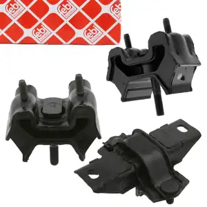 2x febi Motorlager + Getriebelager f&uuml;r MERCEDES M-Klasse W163 ML270CDI 163 PS OM612