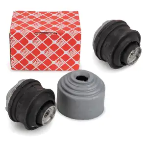 2x febi hydraulic engine mounts for Mercedes W203, S203, CL203, EURO 4, C209, 220CDI (front)