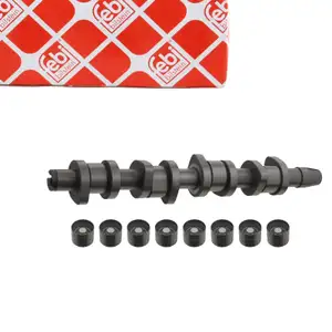 febi 33197 Nockenwelle + Ventilst&ouml;&szlig;el Satz f&uuml;r AUDI A4 B6 B7 VW Passat 3B3 3B6 1.9/2.0 TDI