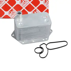 febi 106194 Ölkühler + Dichtung für BMW E46 E90-93 E60 E61 E63 E64 E65-67 X3 X5 X6 M57