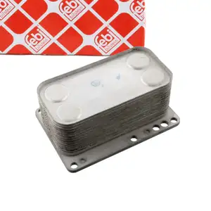 febi 107666 Ölkühler für RENAULT Laguna 2 3 Megane 2 3 Scenic 2 3 2.0 dCi