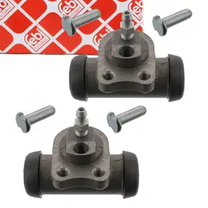 2x febi 02772 Radbremszylinder &Oslash;1905 f&uuml;r OPEL Kadett B C D Manta A B Rekord D E hinten