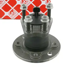 febi 27384 Radlagersatz Radnabe f&uuml;r OPEL Astra H 1.2-2.0/1.3-1.9 CDTI 4-Loch Felge hinten