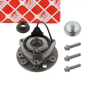 febi Radlagersatz Radnabe Radlager f&uuml;r OPEL Astra H Zafira B 5-Loch Felge vorne 1603296