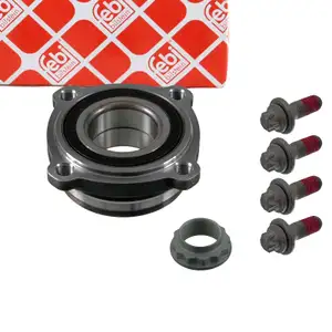 febi 38258 Radlagersatz f&uuml;r BMW 5er E60 E61 6er E63 E64 7er E65 X5 E53 hinten 33411095238