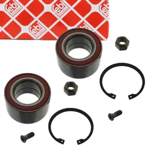 2x febi 05847 Radlagersatz f&uuml;r VW California Transporter T4 hinten 701598625