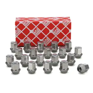 20x febi 26287 Radmutter M14x15mm für FORD Galaxy S-Max WA6 1377747