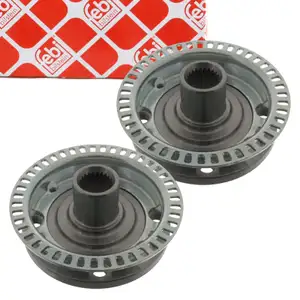2x febi 01902 Radnabe f&uuml;r VW Polo 6N1 6N2 Lupo 1 SEAT Arosa 6H1 vorne 6N0407613