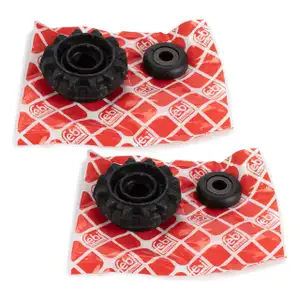 2x febi 09226 Federbeinst&uuml;tzlager Domlager + W&auml;lzlager f&uuml;r VW Polo 6N1 Lupo SEAT vorne