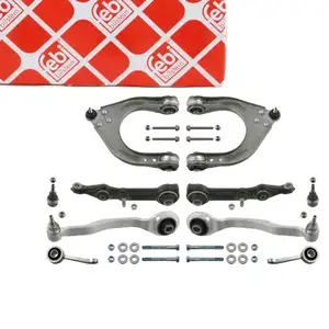febi 26001 Querlenker Satz f&uuml;r MERCEDES CLS C219 E-Klasse W211 S211 10-teilig