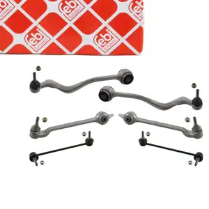 febi 33371 Querlenker Satz f&uuml;r BMW 5er E39 520-530i 520-530d Z8 E52 6-teilig