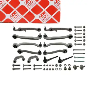 febi 48902 Querlenker Komplettsatz f&uuml;r AUDI A6 4F C6 Limo + Allroad + Avant 12-teilig