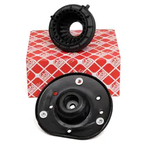 febi Federbeinst&uuml;tzlager + W&auml;lzlager f&uuml;r FORD Galaxy Mondeo 4 S-Max vorne links + rechts