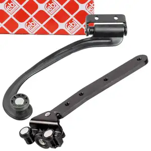 2x febi Rollenf&uuml;hrung Schiebet&uuml;r f&uuml;r FIAT Doblo 223_/Cargo 263_ unten + oben rechts