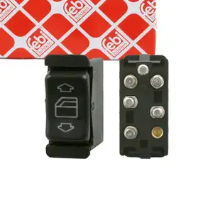 febi 21411 Schalter Fensterheber für MERCEDES S-Klasse W126 hinten links 1268206210