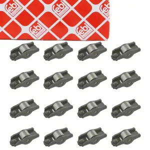 16x febi 26250 Kipphebel Schlepphebel für VW Golf 4 5 6 Lupo Polo 1.4 1.6 036109411D