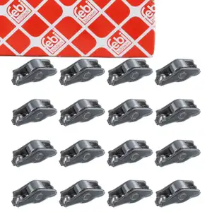 16x febi 30136 Kipphebel Schlepphebel für OPEL Astra Corsa Insignia Meriva Mokka 640025