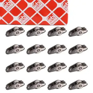 16x febi 31373 Kipphebel Schlepphebel f&uuml;r VW Golf 5 6 Jetta 3 Passat 3 1.6 06B109417C