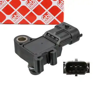 febi Saugrohrdrucksensor für OPEL Adam M13 Astra J Corsa D E Insignia A Mokka 1.4 1.6